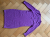 Chanel IIconic CC Turnlock Purple Cashmere Dress -Brand: Chanel Iconic Chanel purple cashmere dress with CC turnlock closures