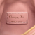 Christian Dior AB Dior Pink Light Pink Calf Leather Small skin Macrocannage DiorTravel Nomad Pouch Italy