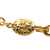 Chanel AB Chanel Gold Gold Plated Metal Double Chain CC Pendant Necklace France