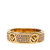 Fendi B Fendi Gold Gold Plated Metal F Is Fendi Crystal Band Ring Italy