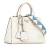 Prada B Prada White Saffiano Leather City Greche Paradigme Bag Italy