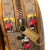 Gucci AB Gucci Brown Coated Canvas Fabric GG Supreme Mickey Mouse Belt Bag Italy