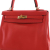 Hermès AB Hermès Red Calf Leather Swift Kelly Retourne 25 France