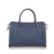 MCM B MCM Blue Navy Calf Leather Nuovo Satchel Germany