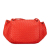 Bottega Veneta B Bottega Veneta Red Nappa Leather Leather Nappa Intrecciato Flap Crossbody Italy