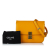 Celine B Celine Yellow Calf Leather Medium Classic Box Crossbody Bag France