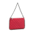 Stella McCartney AB Stella McCartney Red Polyester Fabric Quilted Falabella Shaggy Deer Shoulder Bag Italy