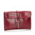 Hermès B Hermès Red Calf Leather Jige PM Clutch France