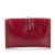 Hermès B Hermès Red Calf Leather Jige PM Clutch France