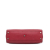 Fendi B Fendi Red Calf Leather Medium Peekaboo Selleria Italy