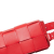 Bottega Veneta B Bottega Veneta Red Calf Leather skin Intrecciato Cassette Belt Bag Italy