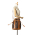 Celine B Celine Brown Coated Canvas Fabric Macadam Bucket Bag Italy