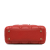 Christian Dior AB Dior Red Lambskin Leather Leather Mini Cannage Lambskin Lady Dior Italy