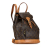 Louis Vuitton B Louis Vuitton Brown Monogram Canvas Canvas Monogram Montsouris PM France