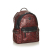 MCM B MCM Red Bordeaux with Black Calf Leather Mini Visetos Backpack Germany