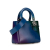 Christian Dior B Dior Blue Calf Leather Medium Ombre Lady Dior Italy