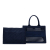 Christian Dior AB Dior Blue Dark Blue Mesh Fabric Medium Book Tote Italy