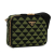 Prada AB Prada Green Canvas Fabric Symbole Triangolo Crossbody Italy