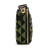 Prada AB Prada Green Canvas Fabric Symbole Triangolo Crossbody Italy