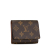 Louis Vuitton AB Louis Vuitton Brown Monogram Canvas Canvas Monogram Card Case Spain