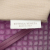 Bottega Veneta AB Bottega Veneta Purple Velvet Fabric Intrecciato Butterfly Pochette Shoulder Bag Italy