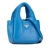 Prada AB Prada Blue Light Blue Nappa Leather Leather Small Padded Soft Nappa Bag Italy