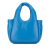 Prada AB Prada Blue Light Blue Nappa Leather Leather Small Padded Soft Nappa Bag Italy