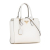 Prada B Prada White Saffiano Leather Soft Calf Zippered Tote Romania