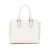 Prada B Prada White Saffiano Leather Soft Calf Zippered Tote Romania