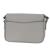 Prada AB Prada Gray Light Gray Saffiano Leather Crossbody Bag Italy