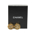 Chanel B Chanel Gold Gold Plated Metal CC Clip On Earrings France