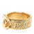 Chanel B Chanel Gold Gold Plated Metal CC Ring France