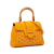 Goyard AB Goyard Yellow Coated Canvas Fabric Mini Goyardine Saigon Souple France