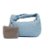 Bottega Veneta AB Bottega Veneta Blue Light Blue Nappa Leather Leather Mini Nappa Intrecciato Jodie Italy