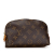 Louis Vuitton B Louis Vuitton Brown Monogram Canvas Canvas Monogram Cosmetic Pouch Spain