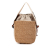 Chloé B Chloé Brown Straw Natural Material Small Natural Fibers Woody Basket Spain