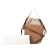 Chloé B Chloé Brown Straw Natural Material Small Natural Fibers Woody Basket Spain