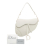 Christian Dior AB Dior White Pearl Calf Leather Ultra Matte Saddle Italy