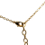 Louis Vuitton AB Louis Vuitton Gold Gold Plated Metal Essential V Pearl Necklace Italy