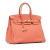 Hermès B Hermès Orange Peach Calf Leather Togo Birkin Retourne 35 France