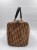 Dior Brown Canvas Dior Bowling Bag