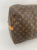 Louis Vuitton Brown Coated Canvas Louis Vuitton Keepall Bandouliere 60