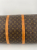 Louis Vuitton Brown Coated Canvas Louis Vuitton Keepall Bandouliere 60