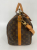 Louis Vuitton Brown Coated Canvas Louis Vuitton Keepall Bandouliere 45