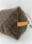 Louis Vuitton Brown Coated Canvas Louis Vuitton Keepall Bandouliere 45