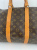 Louis Vuitton Brown Coated Canvas Louis Vuitton Keepall Bandouliere 45