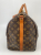 Louis Vuitton Brown Coated Canvas Louis Vuitton Keepall Bandouliere 50