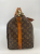 Louis Vuitton Brown Coated Canvas Louis Vuitton Keepall Bandouliere 50