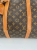 Louis Vuitton Brown Coated Canvas Louis Vuitton Keepall Bandouliere 50