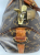 Louis Vuitton Brown Coated Canvas Louis Vuitton Keepall Bandouliere 50